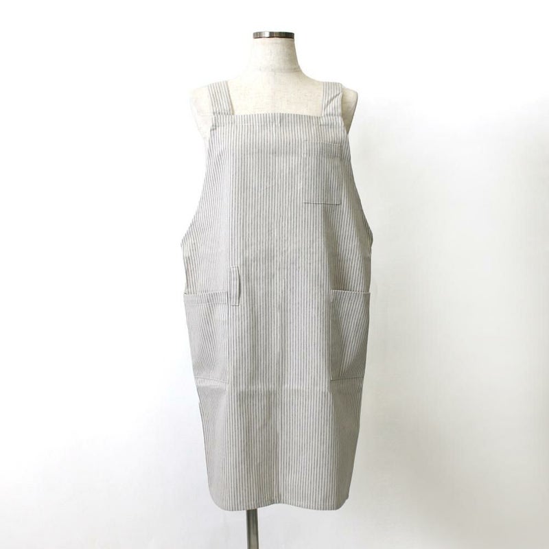 ストライプ/グレイ