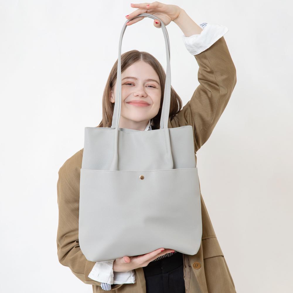 合皮シンプルタックトート aristellaの商品ページ|ポルカポルカ