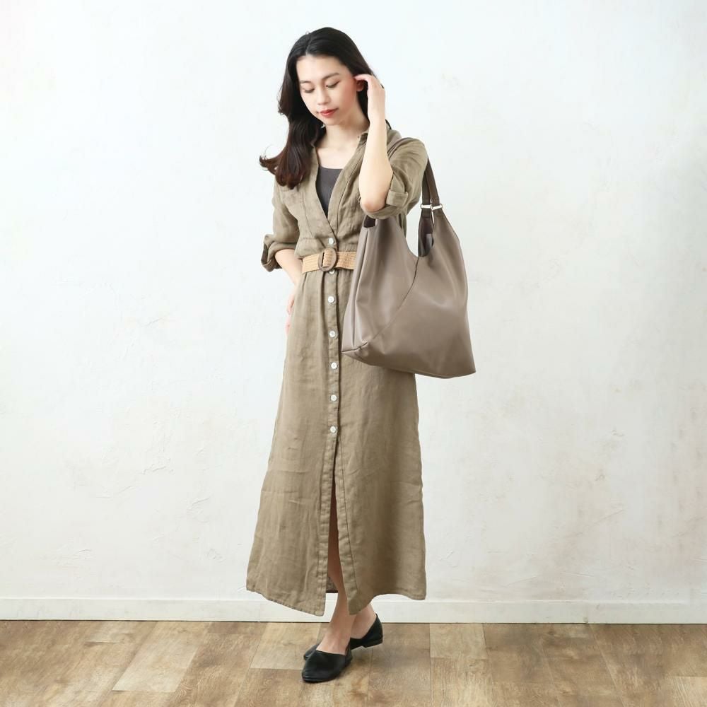 合皮VカットA4トート aristellaの商品ページ|ポルカポルカ