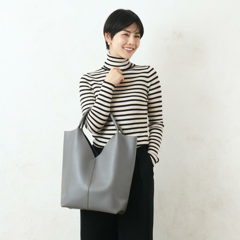 合皮トライアングルカットトート aristellaの商品ページ|ポルカポルカ