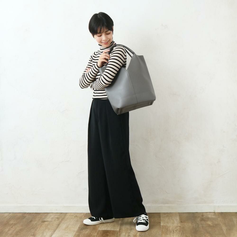 合皮トライアングルカットトート aristellaの商品ページ|ポルカポルカ