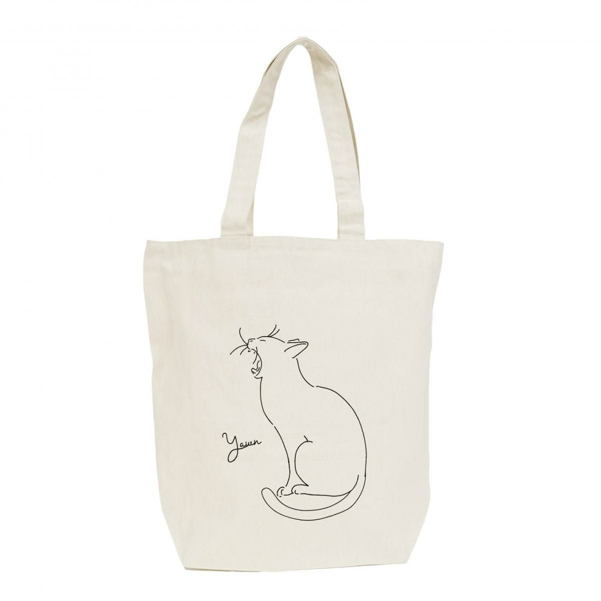 アクビネコ/アイボリー