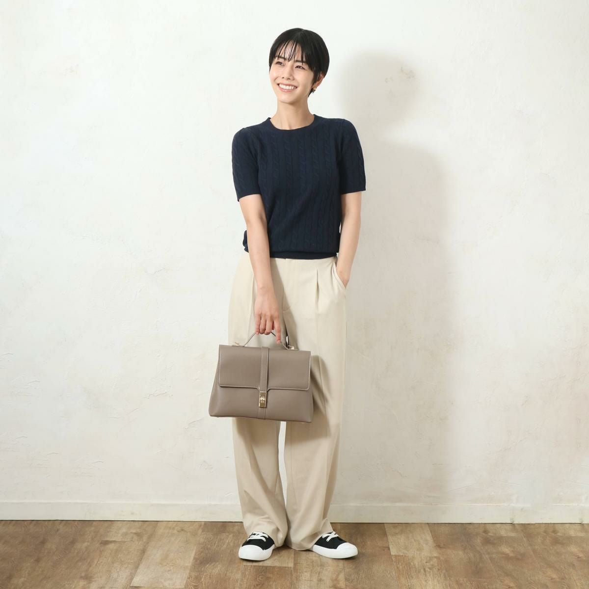 2way合皮ひねり金具バッグ aristellaの商品ページ|ポルカポルカ