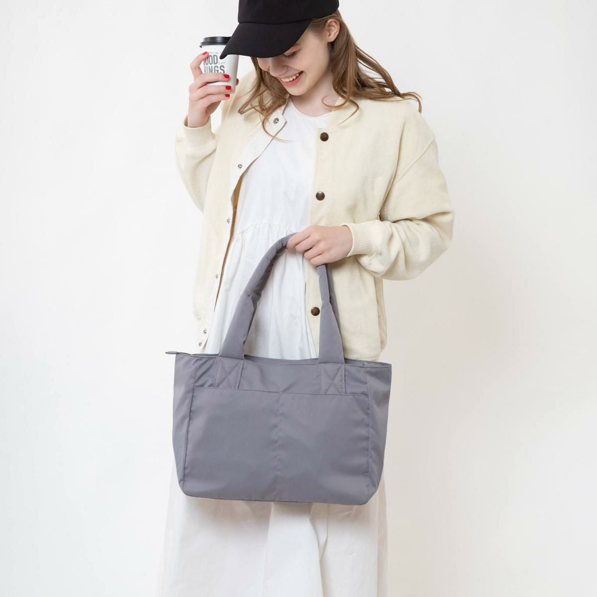 肩にやさしい軽量トート SOBIAの商品ページ|ポルカポルカ