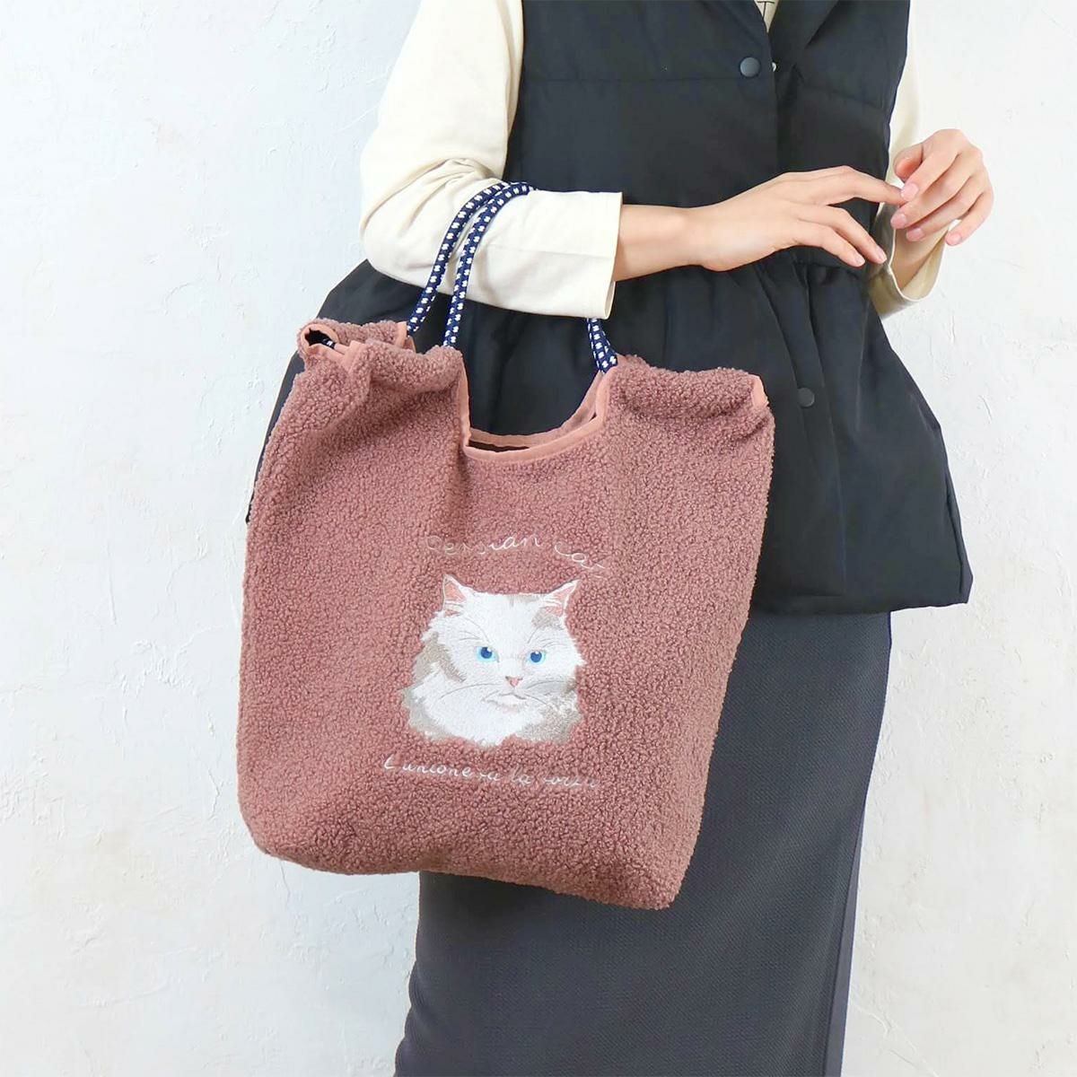 e.e.p.ボア刺繍コードトート SOBIAの商品ページ|ポルカポルカ