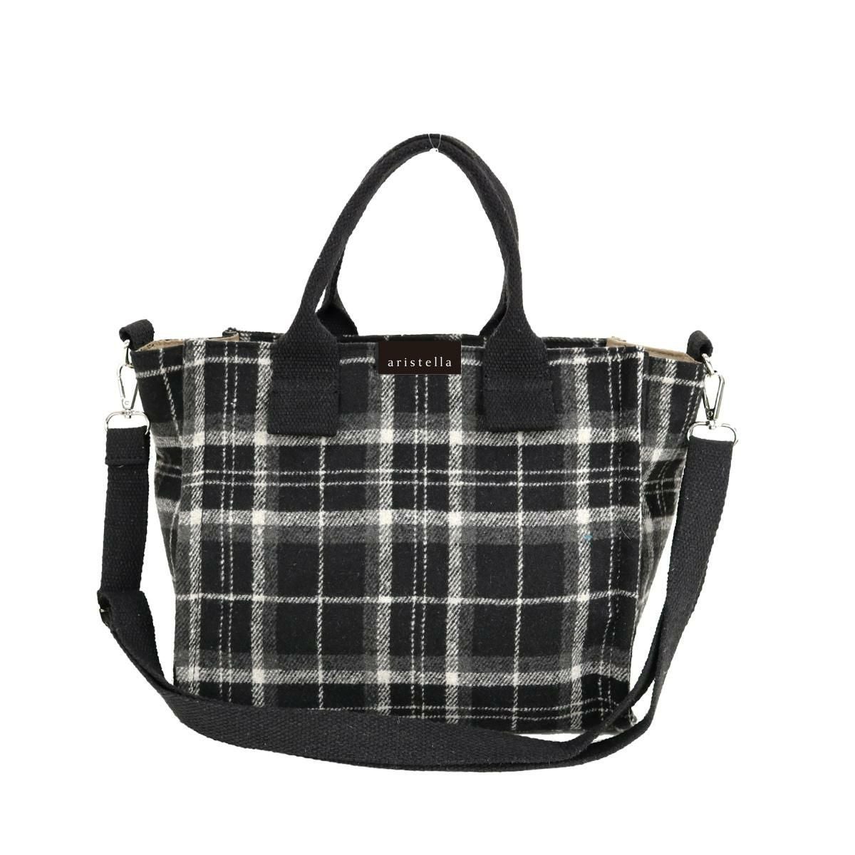 チェック/ブラック