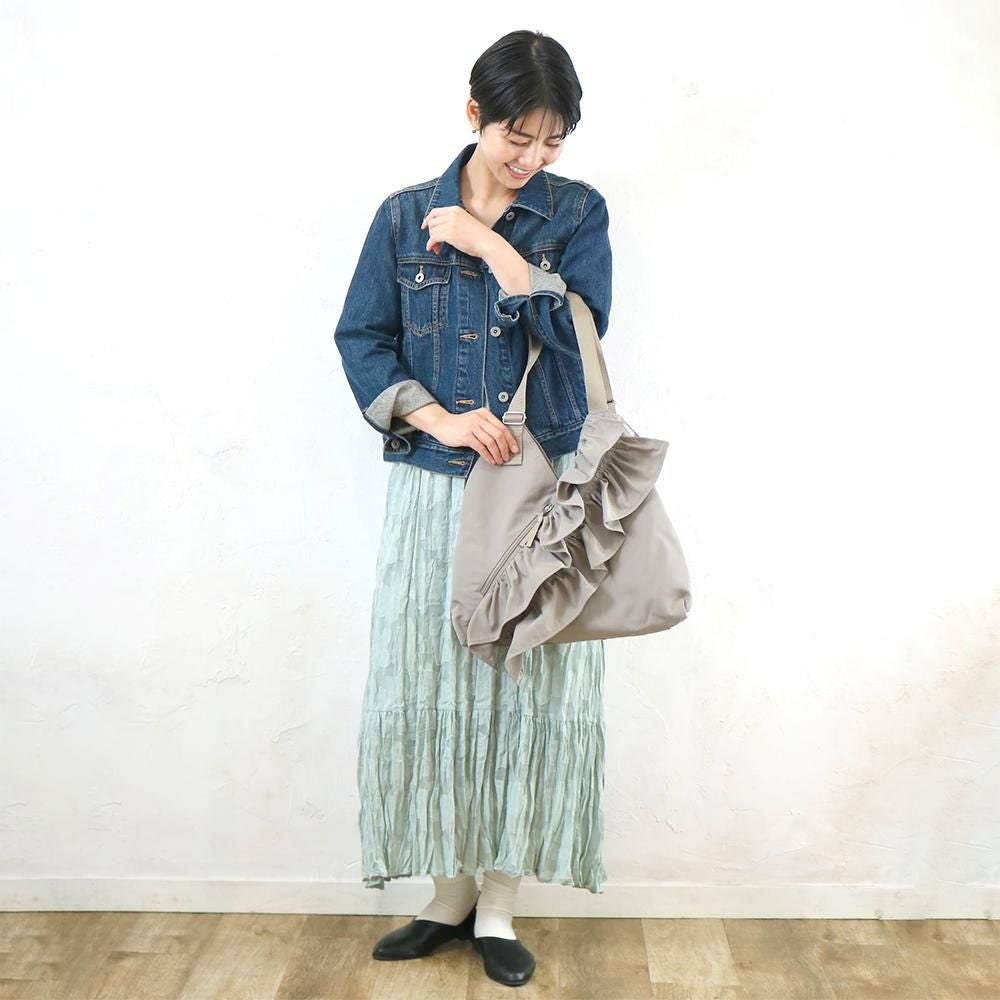 e.e.p.フリルVカットトート aristellaの商品ページ|ポルカポルカ