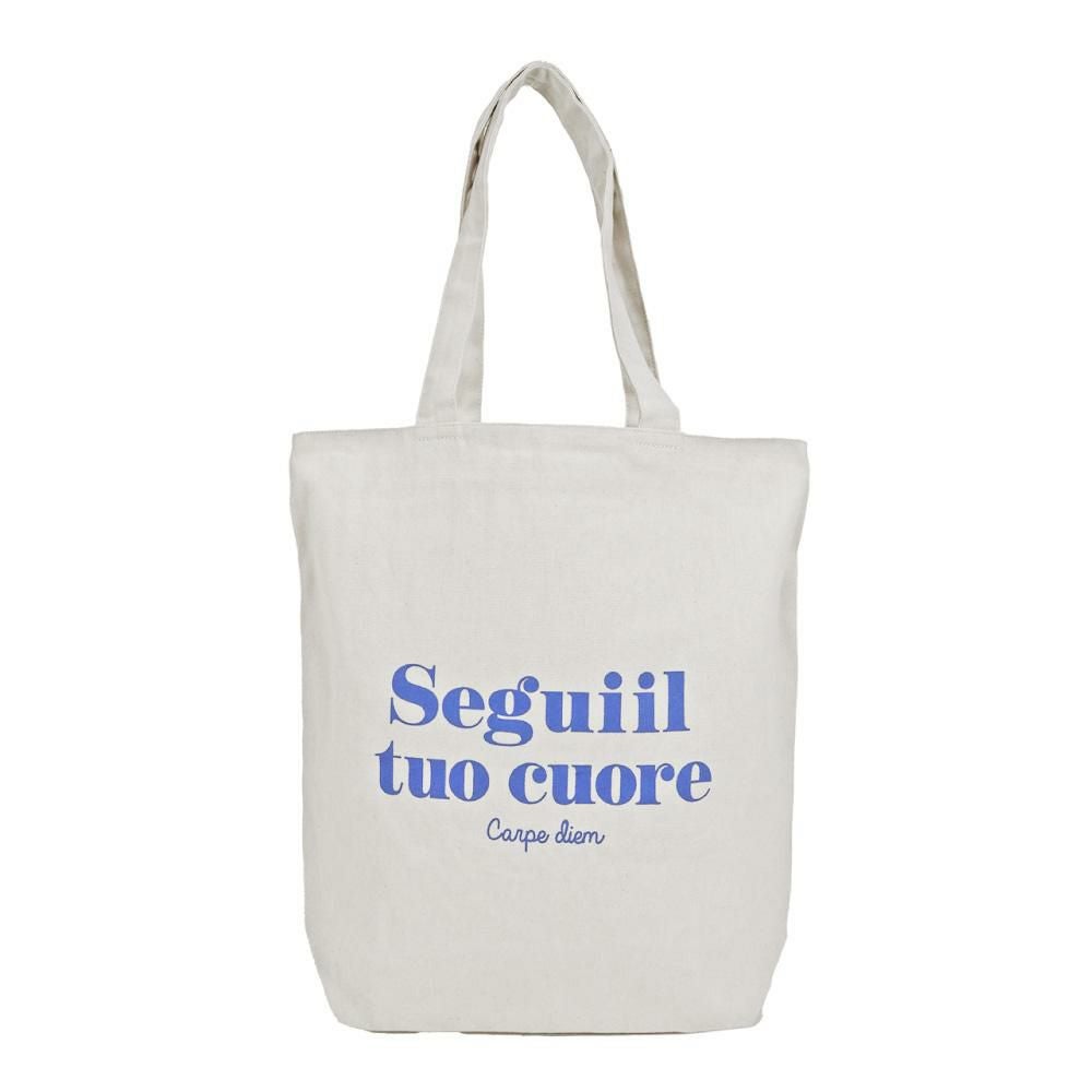 ブルーロゴ/アイボリー