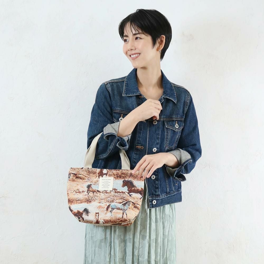 彩り美ジャガードミニバッグ aristellaの商品ページ|ポルカポルカ