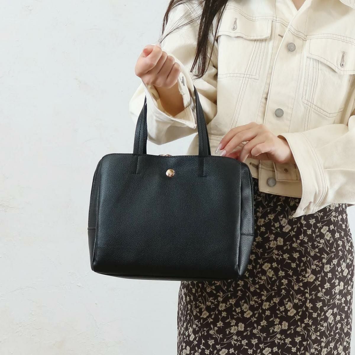 合皮3層軽量トート aristellaの商品ページ|ポルカポルカ