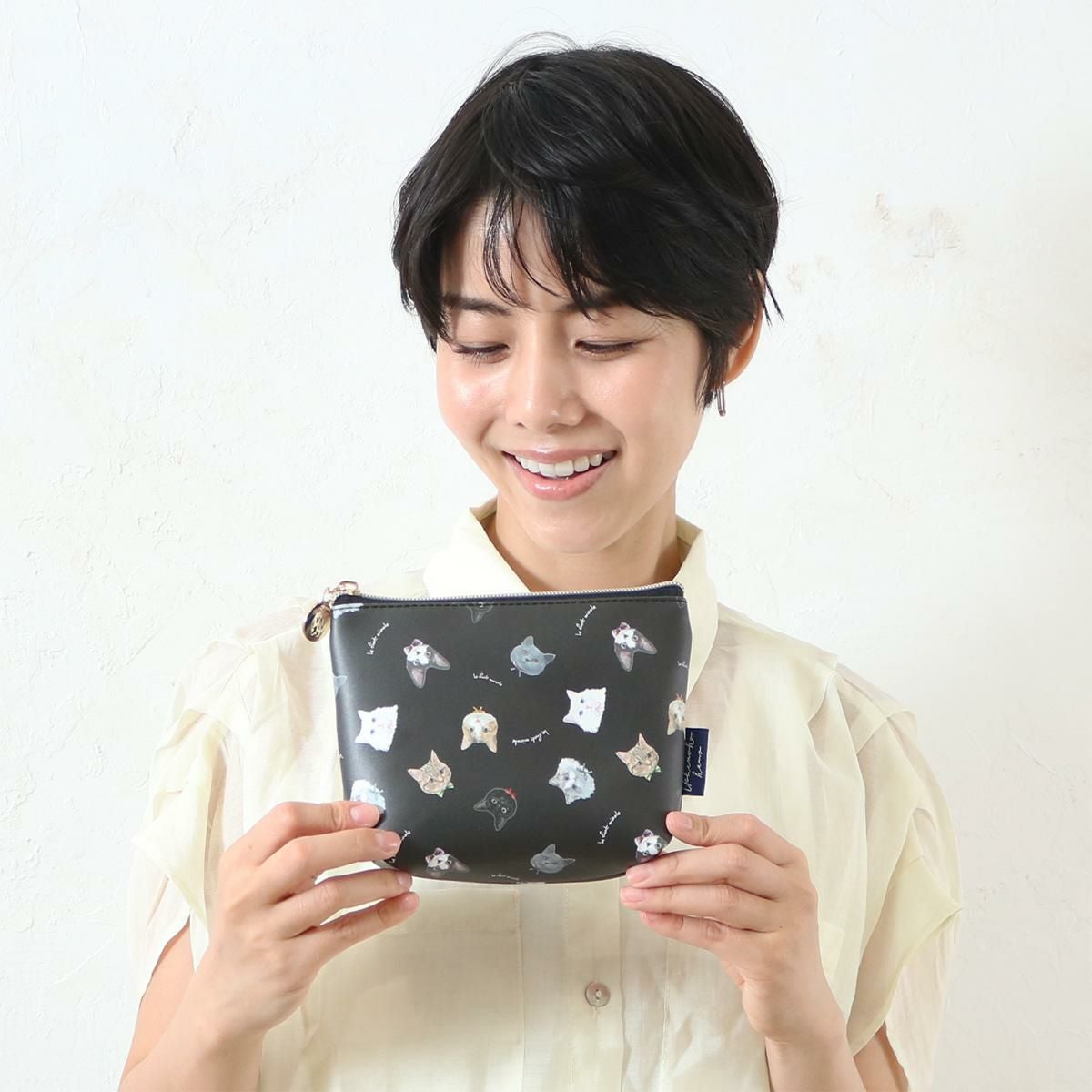 UCHINOKOKAMOIII舟形ポーチの商品ページ|ポルカポルカ