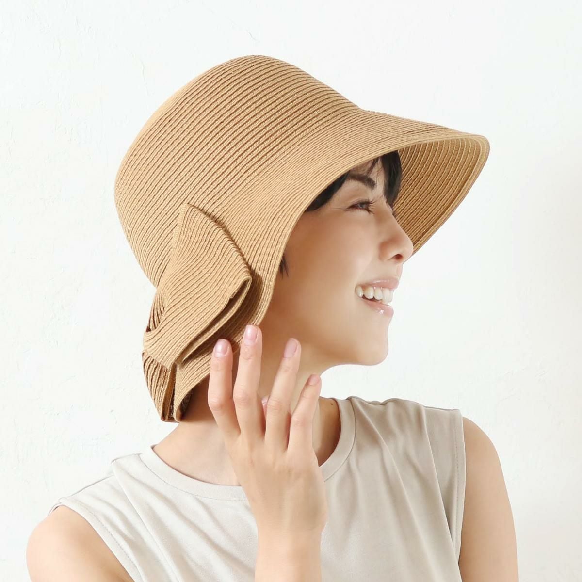 ウォッシャブルハーフリボンハットの商品ページ|ポルカポルカ