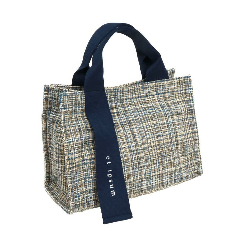 ツイードブルー/ネイビー