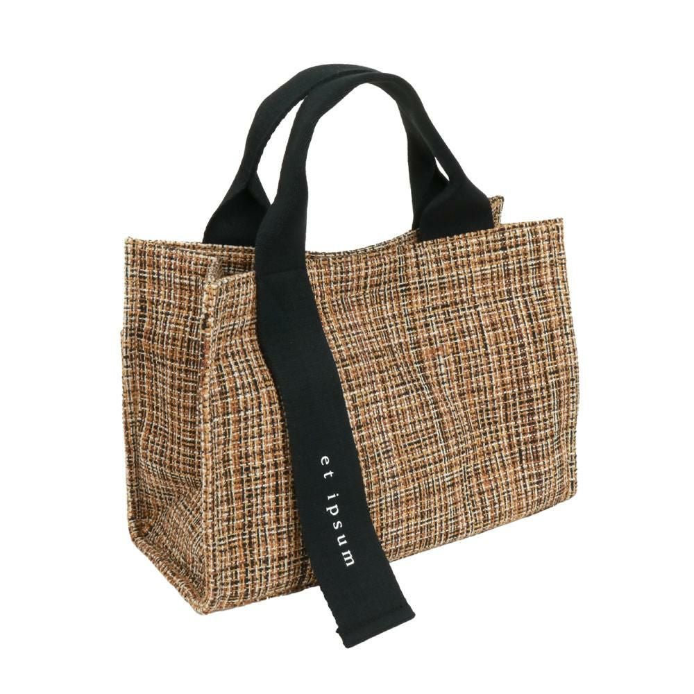 ツイードマスタード/ブラック