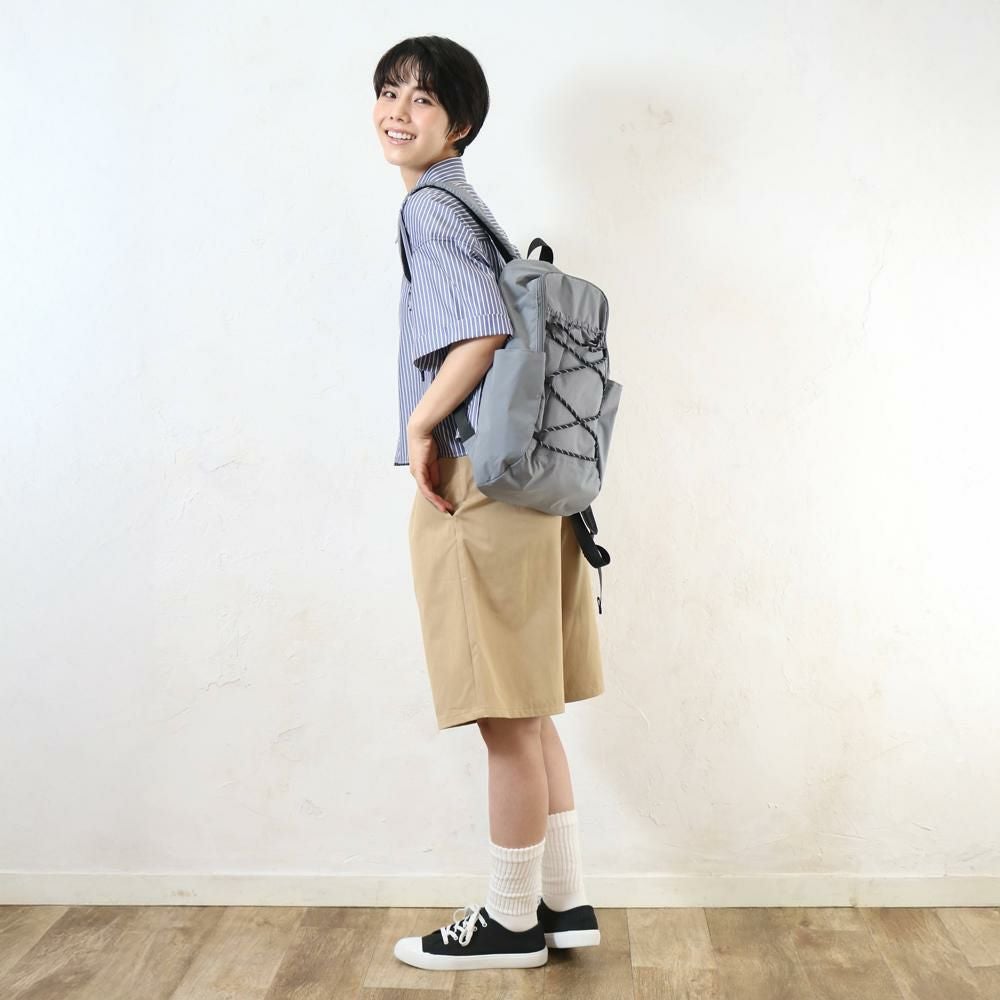 はっ水レースアップリュック SOBIAの商品ページ|ポルカポルカ
