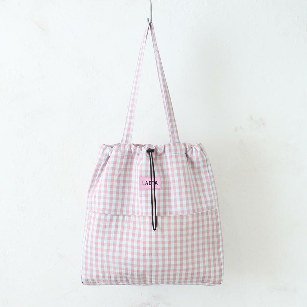 チェック/ピンク