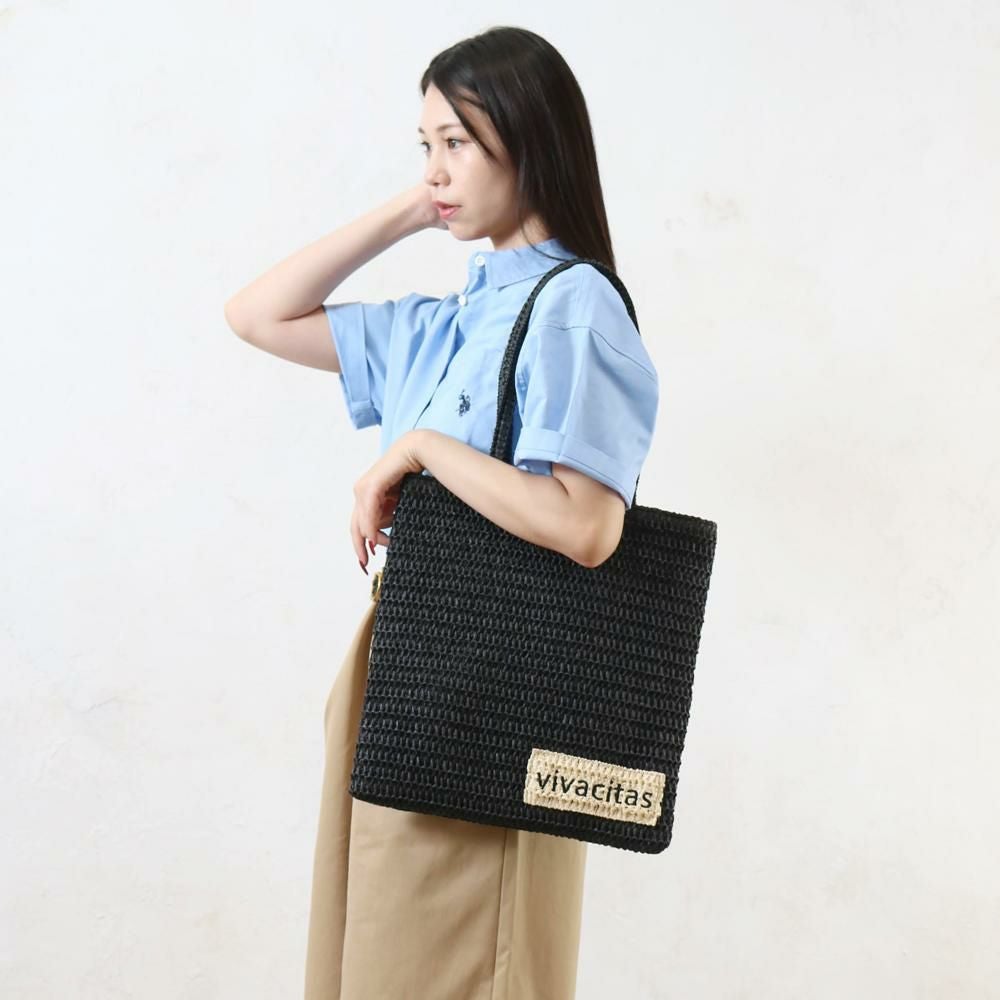 雑材パッチワークロゴトート aristellaの商品ページ|ポルカポルカ