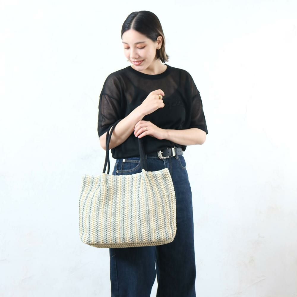 雑材コードハンドルA4タックトート aristellaの商品ページ|ポルカポルカ