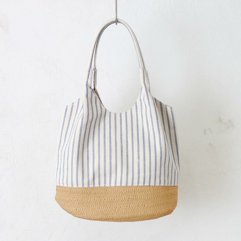 ストライプ/ブルー