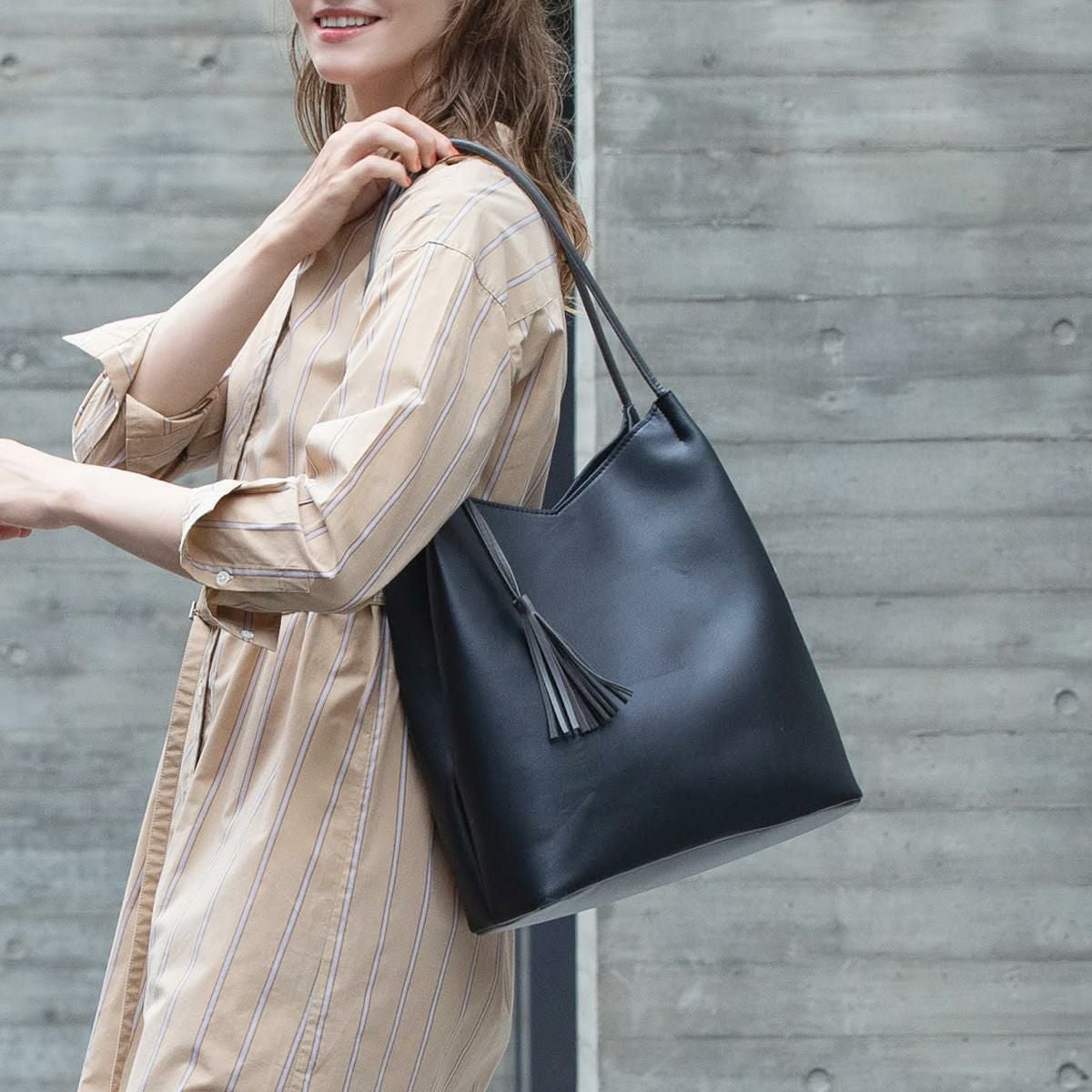 バイカラータッセルVカットトート aristellaの商品ページ|ポルカポルカ