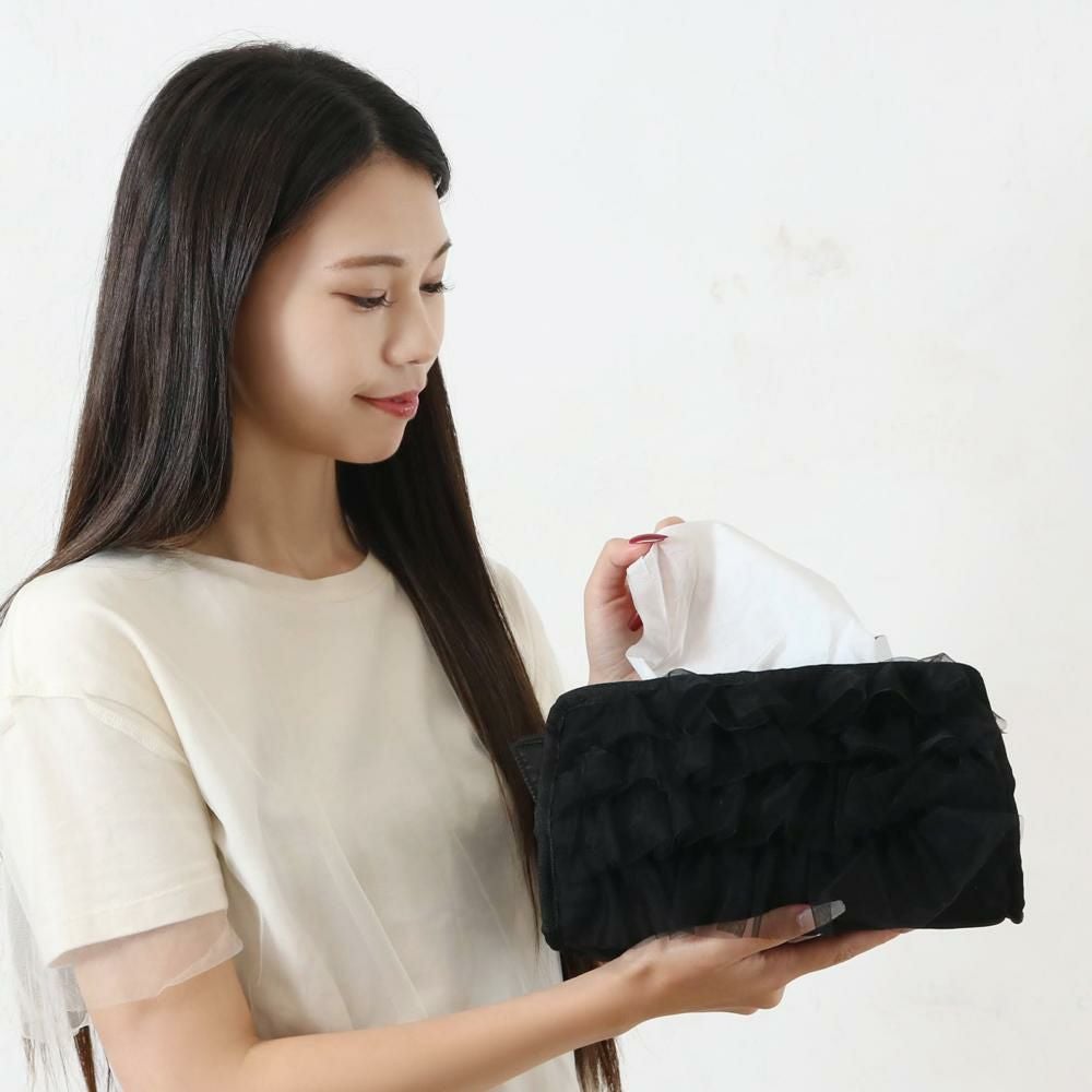 ミルフィーユフリルティッシュカバーの商品ページ|ポルカポルカ