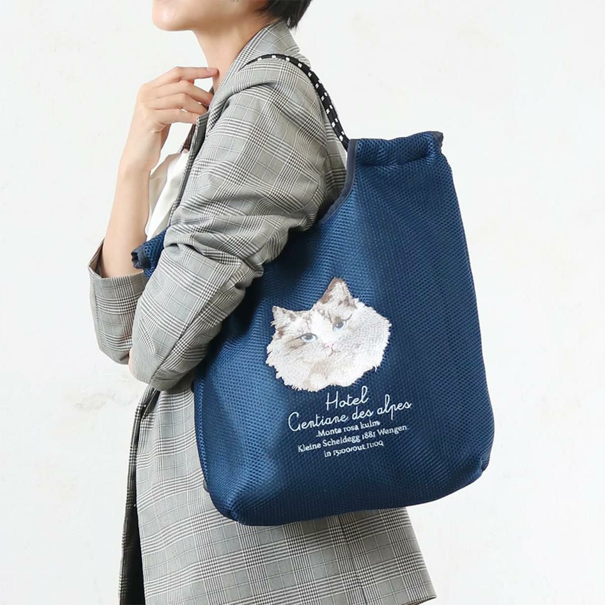 メッシュ刺繍コードトート SOBIAの商品ページ|ポルカポルカ