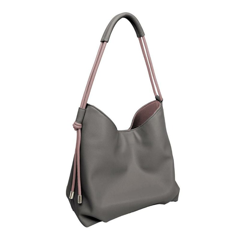 チャコールグレー/スモーキーピンク