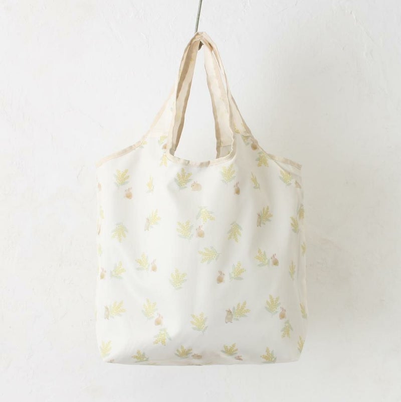 ウサギ×ミモザ