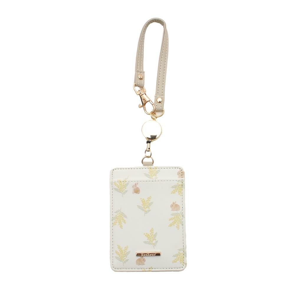 ウサギ×ミモザ