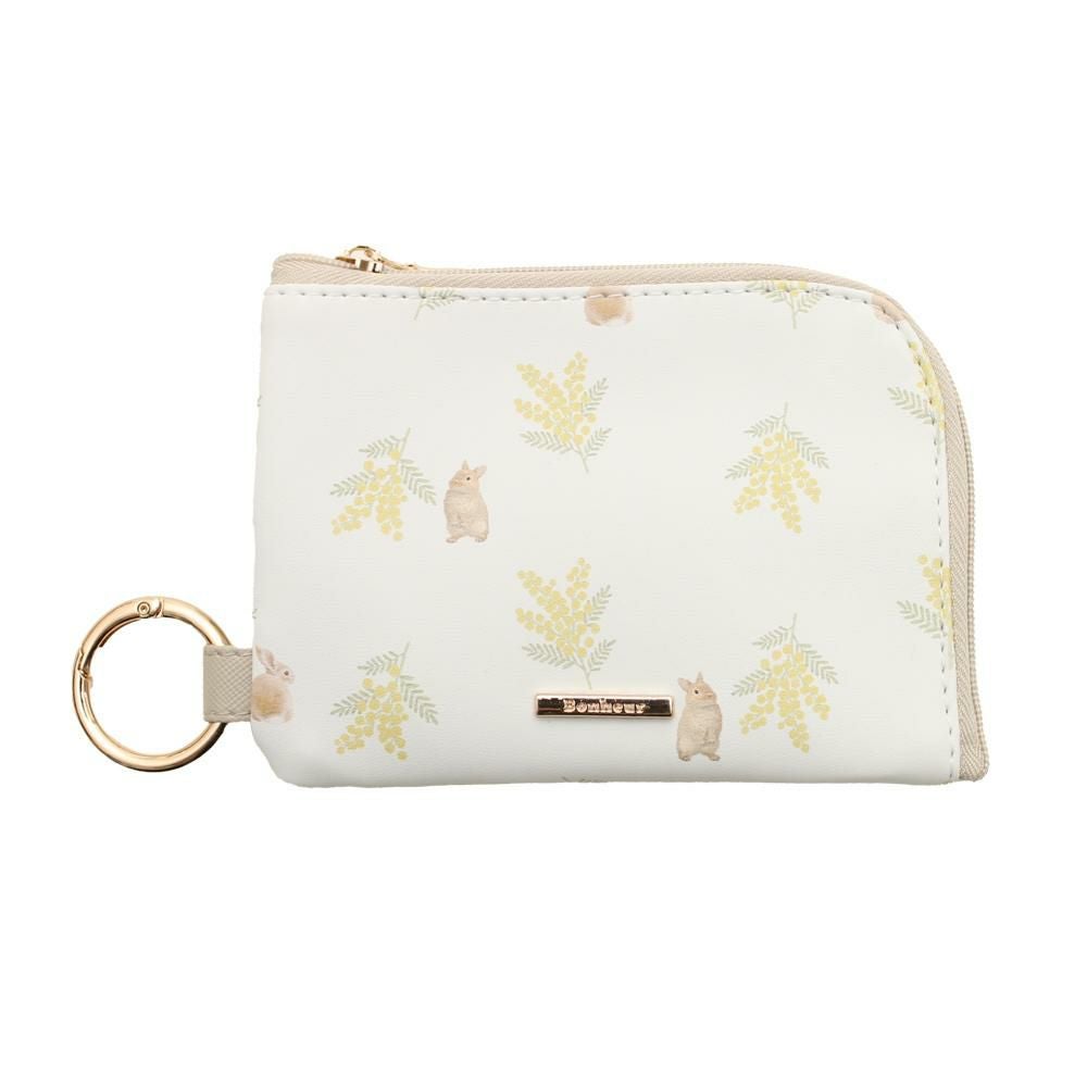 ウサギ×ミモザ