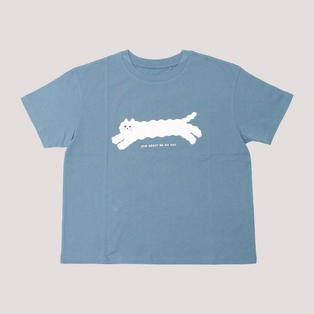 シロネコ/ブルー