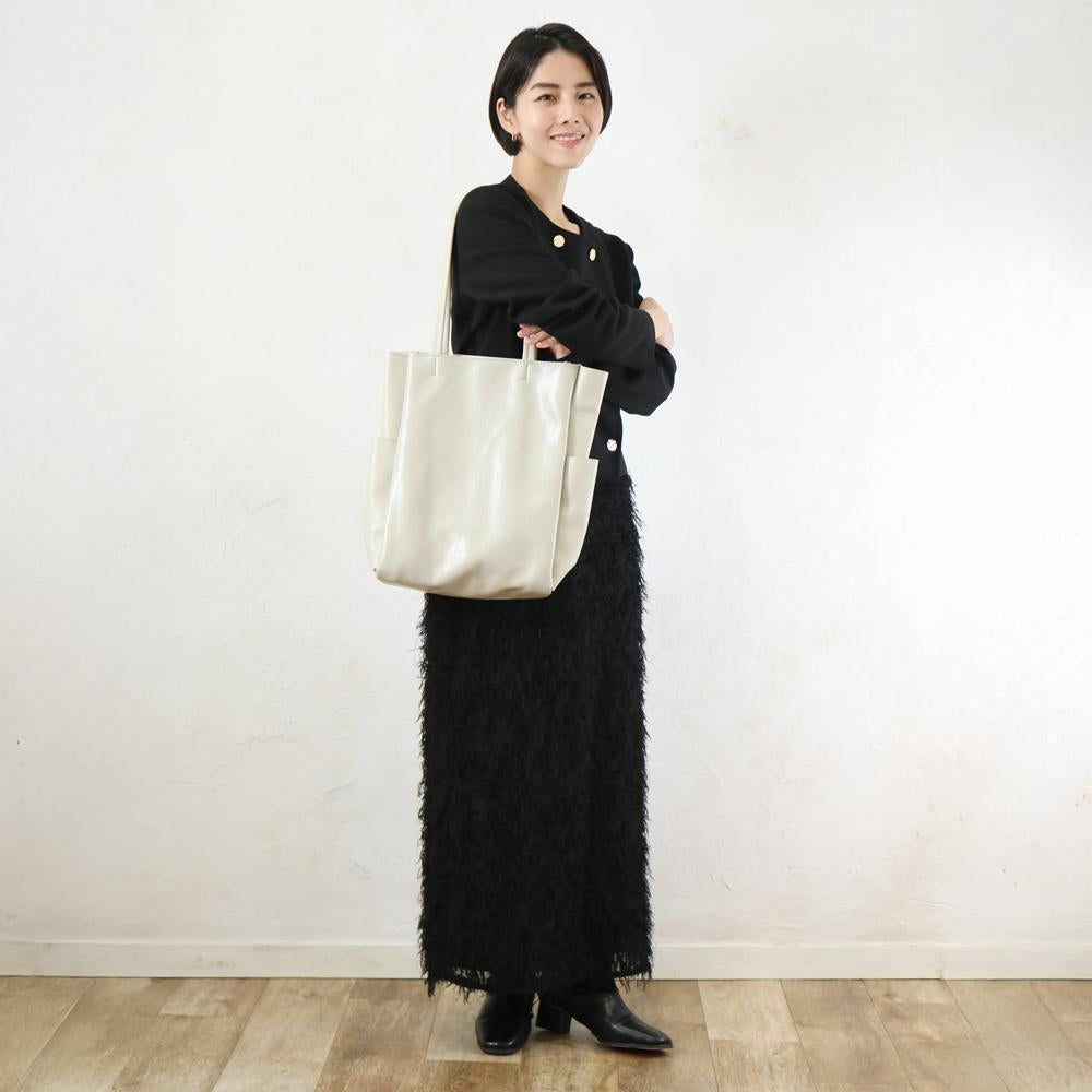 クロコ型押し収納上手になれるトート aristellaの商品ページ|ポルカポルカ